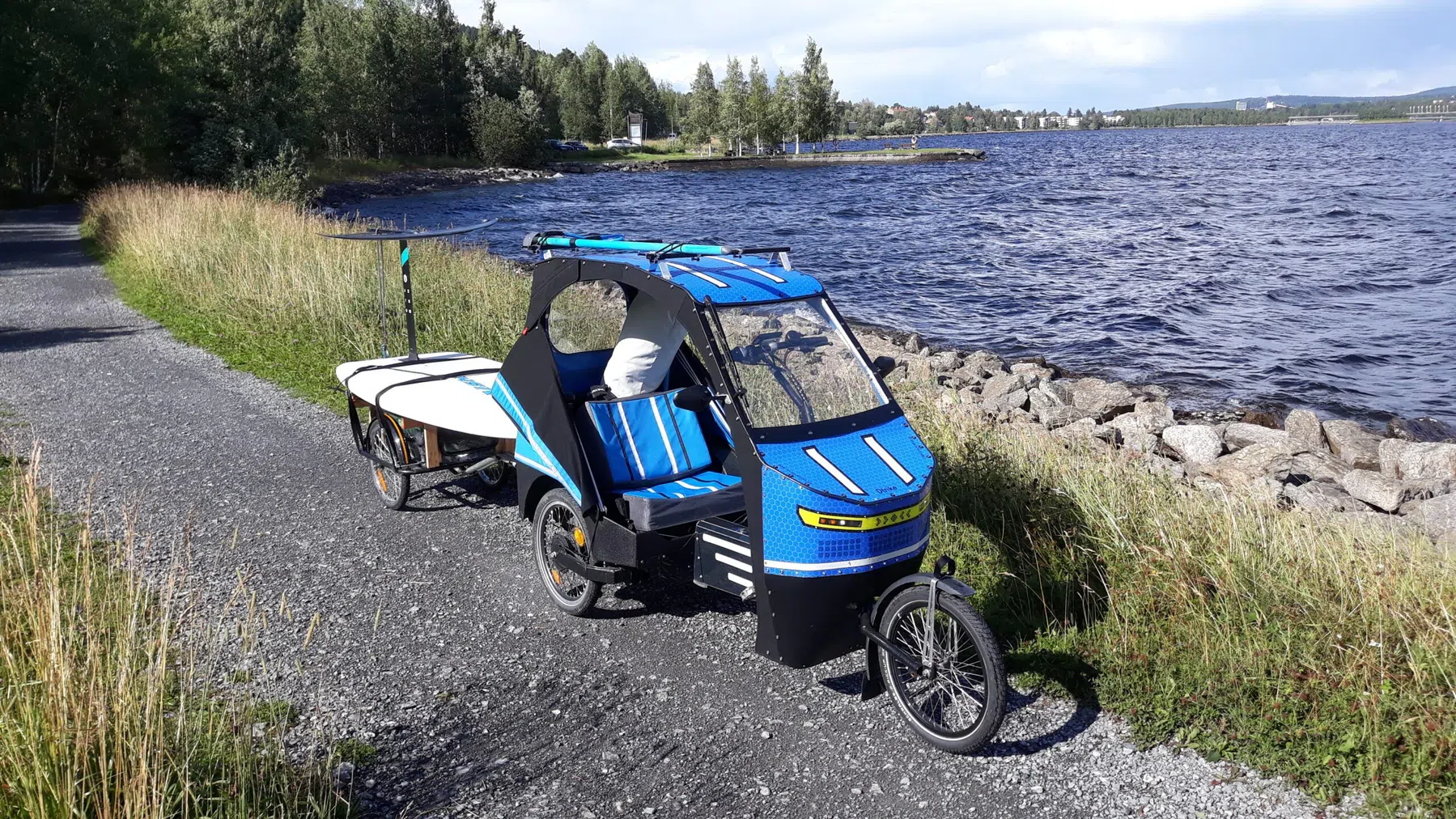 DTrike met aanhanger